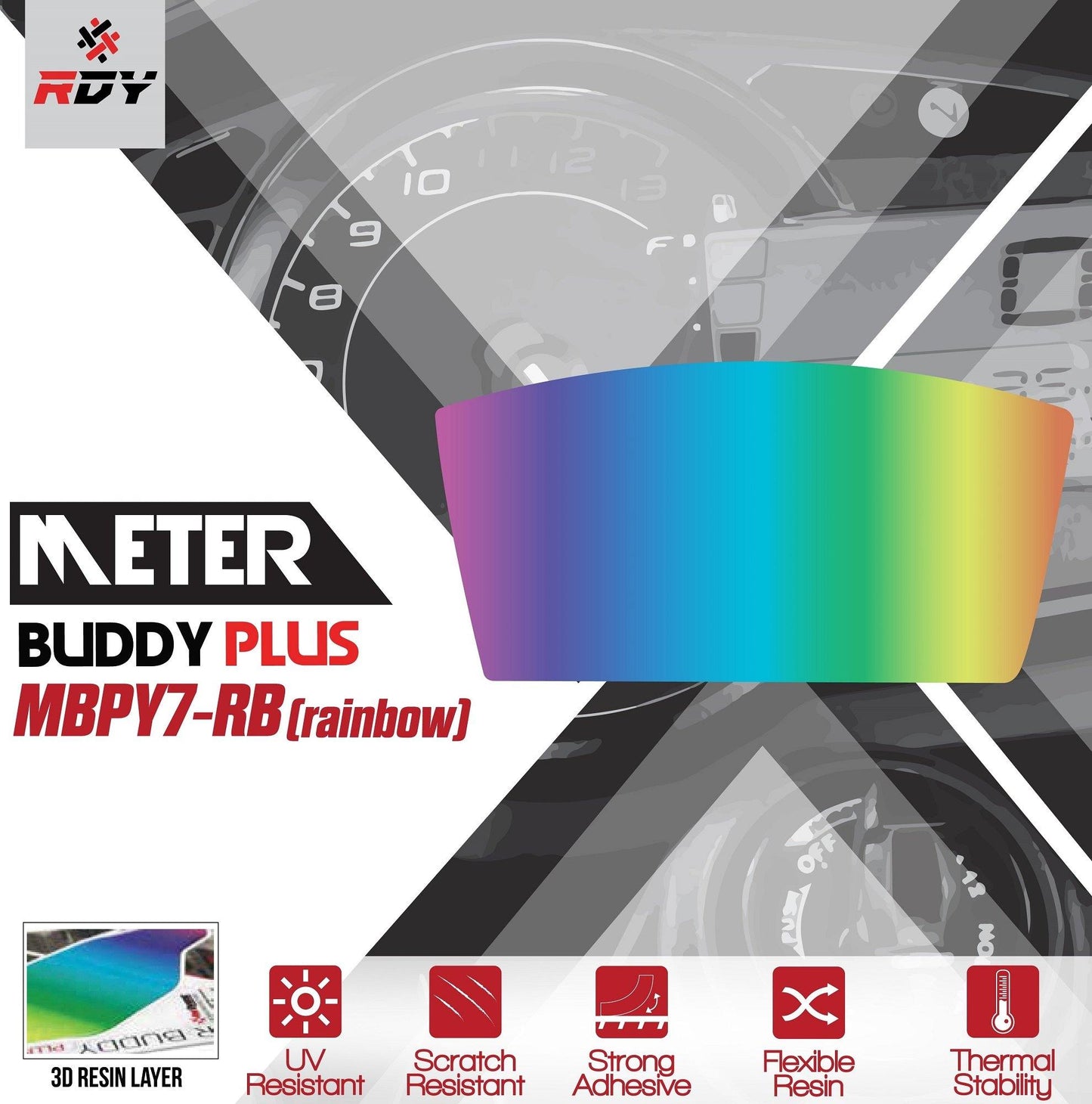 RDY Meter Buddy Plus fits for Yamaha Y15 / Sniper / Exciter / MX King 150 V2 ('18-) - Durian Bikers