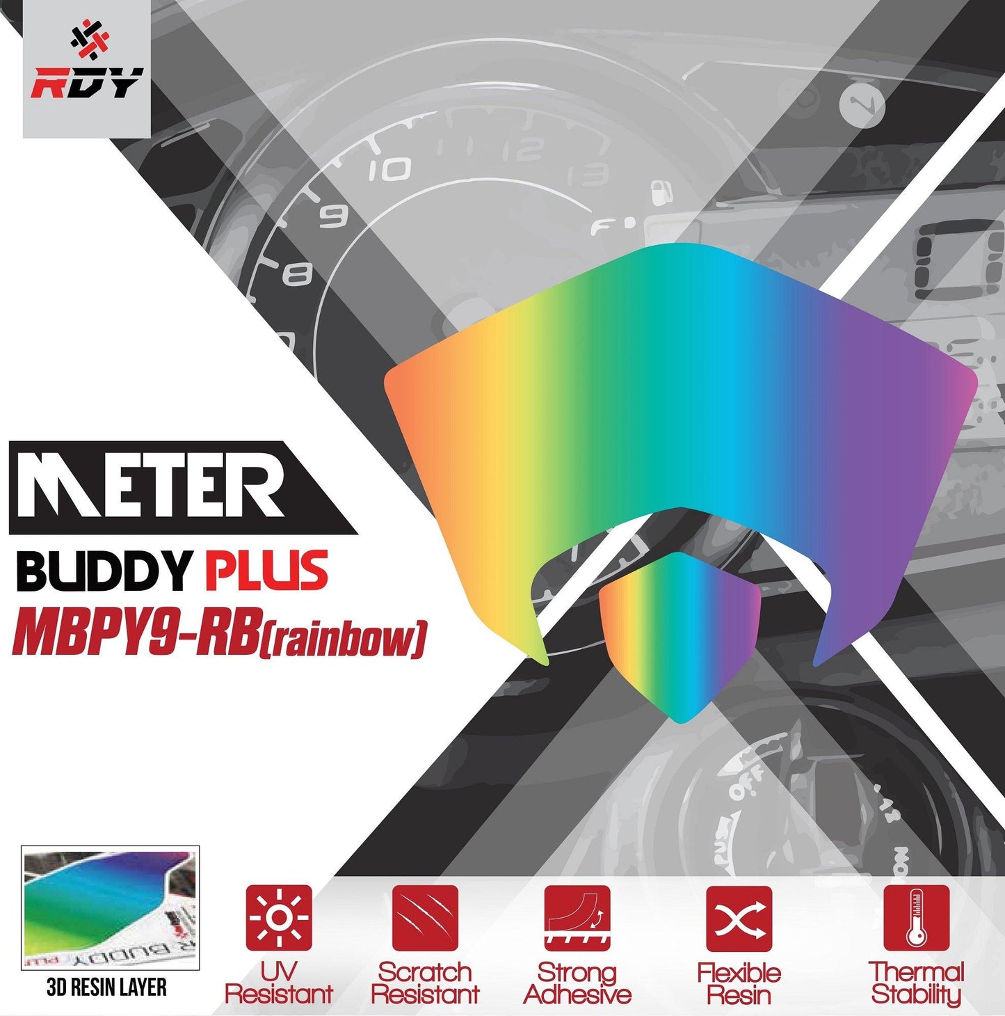 RDY Meter Buddy Plus fits for Yamaha Mio / Ego Avantiz 125 ('17-) - Durian Bikers