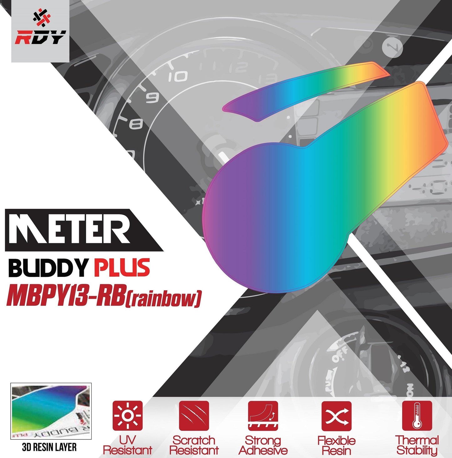 RDY Meter Buddy Plus fits for Yamaha Y15 / Sniper / Exciter / MX King 150 V1 ('15-'18) - Durian Bikers