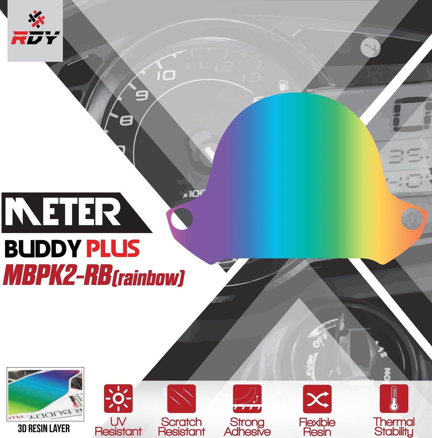 RDY Meter Buddy Plus fits for Kawasaki Z900 ('17-) / Z650 ('17-) / Z250 ABS ('18-) - Durian Bikers