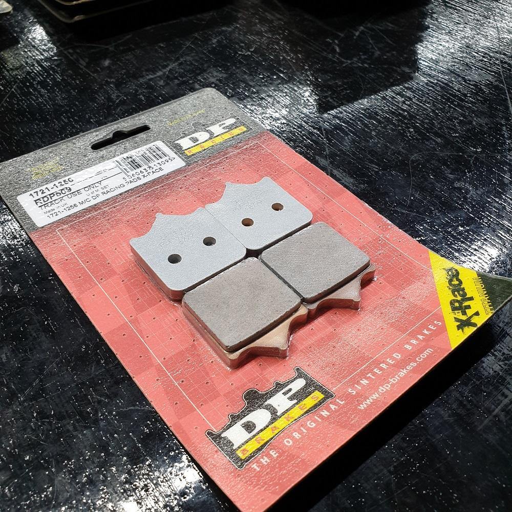 DP Brake Pads (Race) for BMW S1000RR, S1000R, Triumph Street Scrambler 900, Street Twin 900, Speed Twin 1200 - Durian Bikers