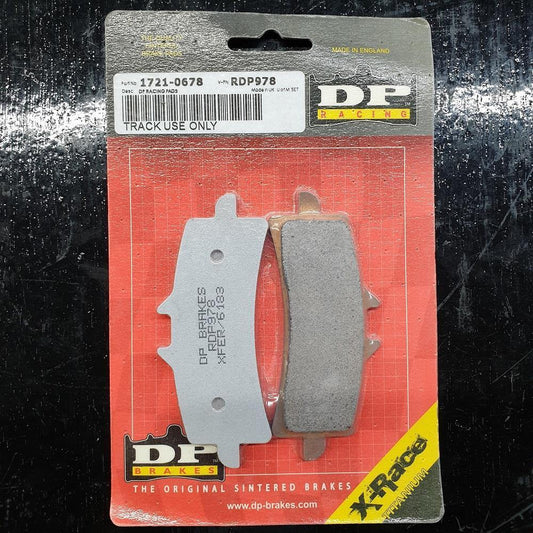 DP Brake Pads (Race) for Honda CBR1000, Kawasaki H2, H2R, Z1000, ZX-10R, ZX-10RR, ZZ-R1400, Ducati 848, Panigale, Diavel, Monster - Durian Bikers