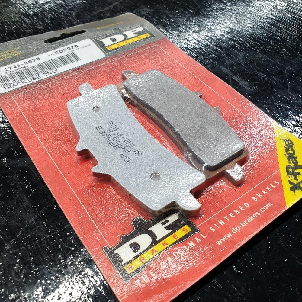DP Brake Pads (Race) for Honda CBR1000, Kawasaki H2, H2R, Z1000, ZX-10R, ZX-10RR, ZZ-R1400, Ducati 848, Panigale, Diavel, Monster - Durian Bikers