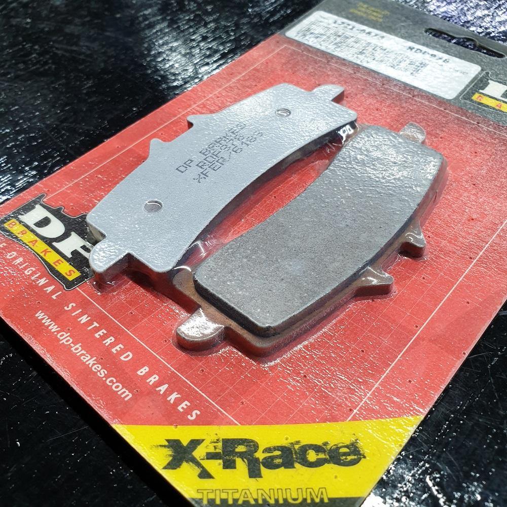 DP Brake Pads (Race) for Honda CBR1000, Kawasaki H2, H2R, Z1000, ZX-10R, ZX-10RR, ZZ-R1400, Ducati 848, Panigale, Diavel, Monster - Durian Bikers
