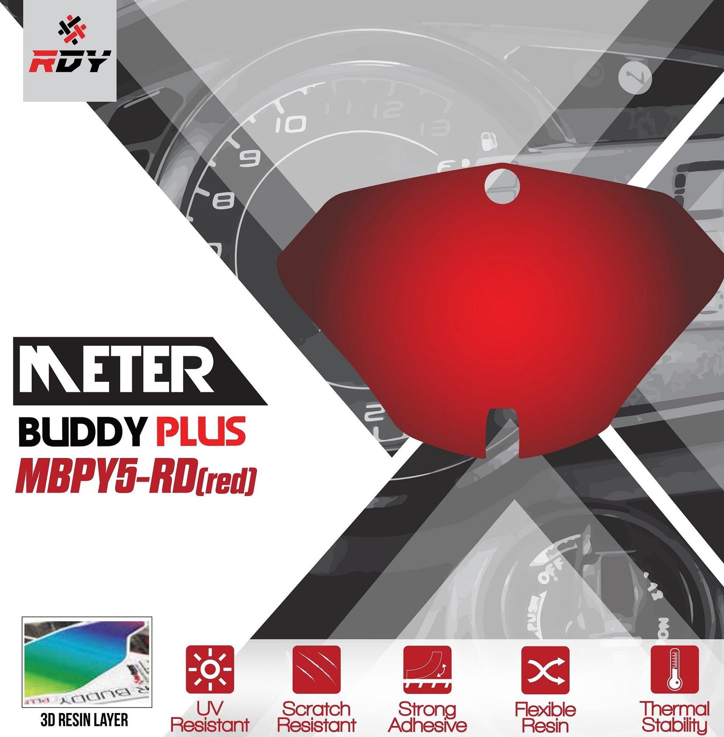 RDY Meter Buddy Plus fits for Yamaha NVX / Aerox 125 / 155 ('16-) - Durian Bikers