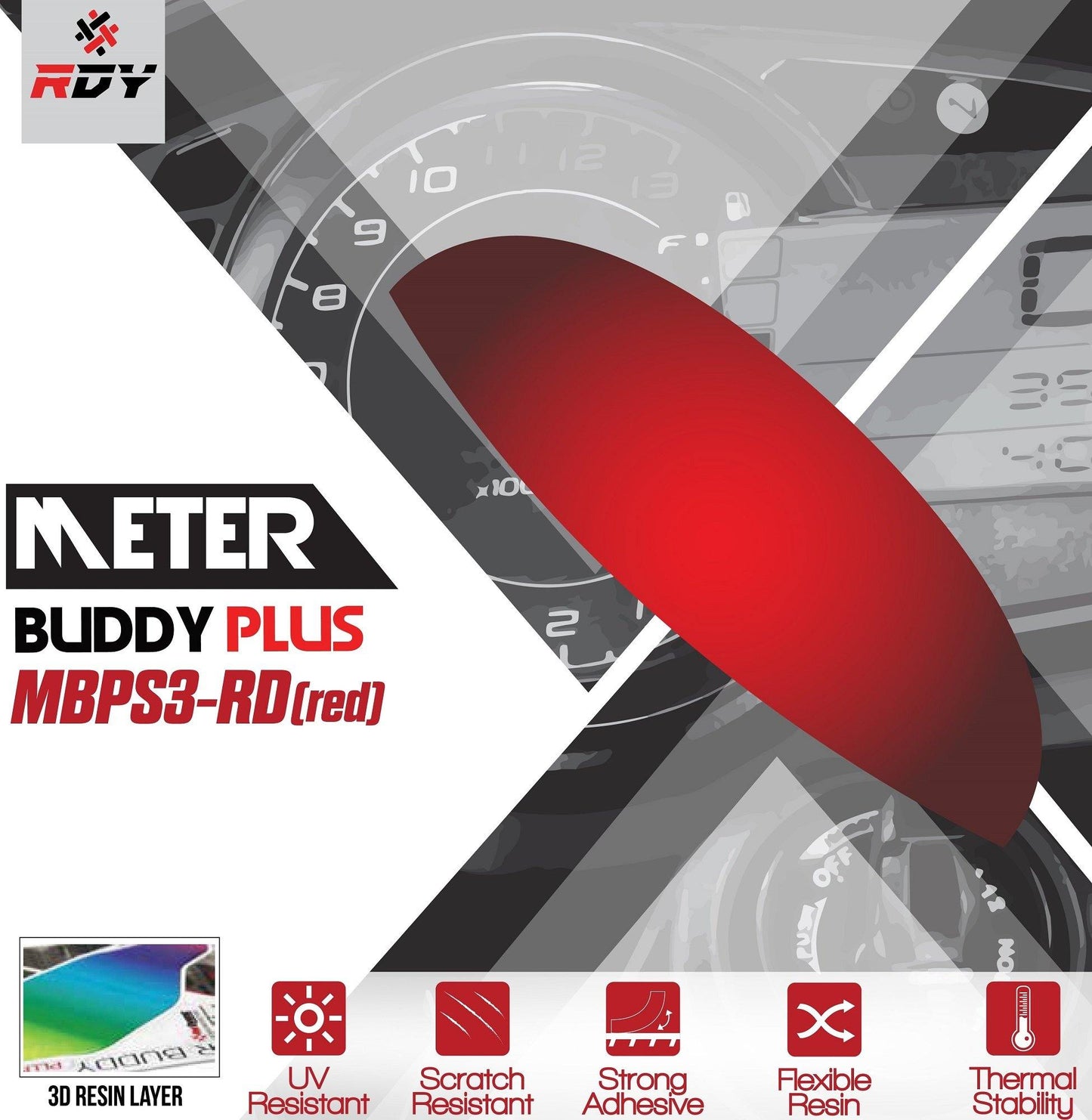 RDY Meter Buddy Plus fits for Suzuki Burgman - Durian Bikers