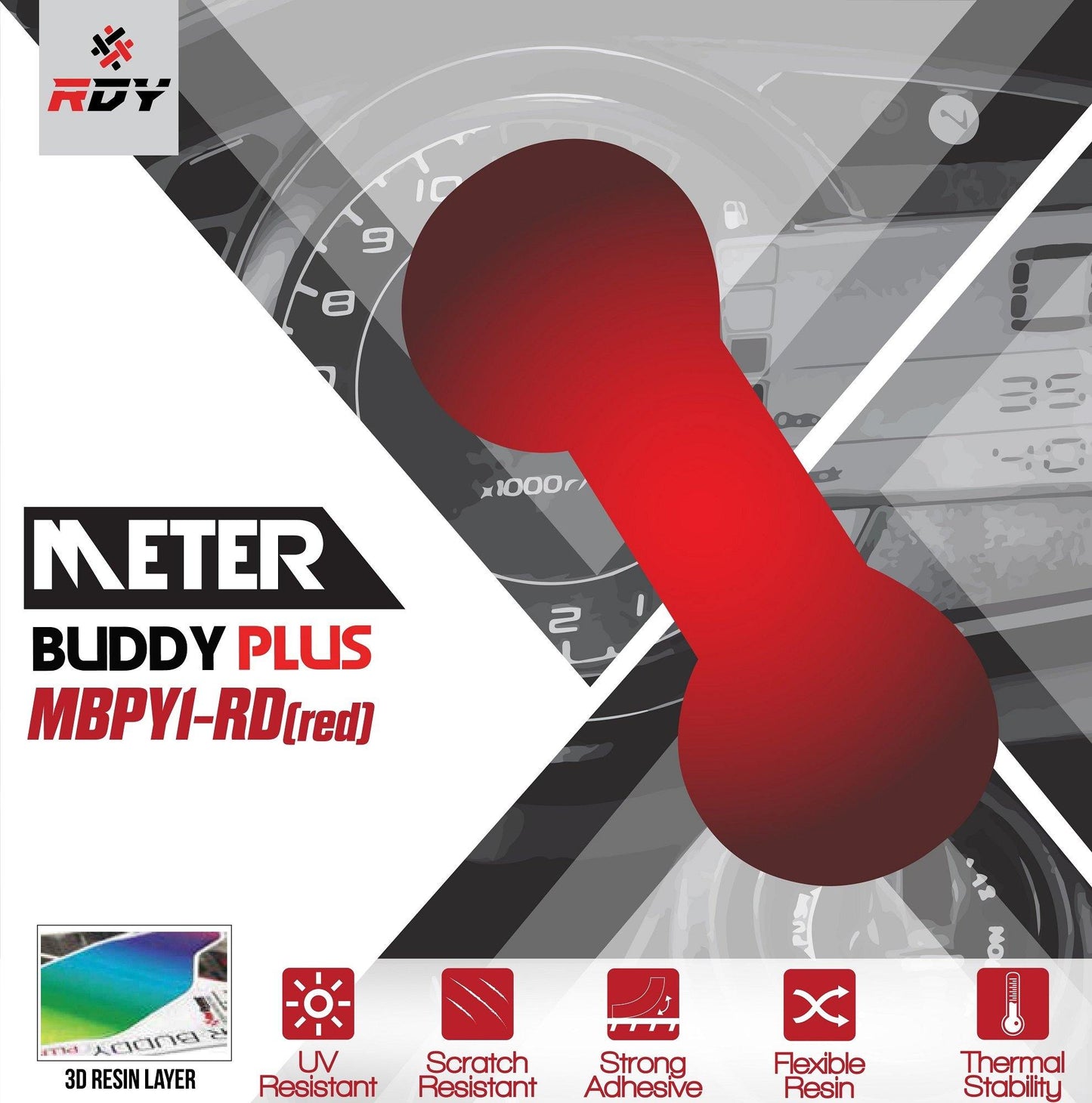 RDY Meter Buddy Plus fits for Yamaha X Max 125 / 250 / 300 / 400 ('17-) - Durian Bikers