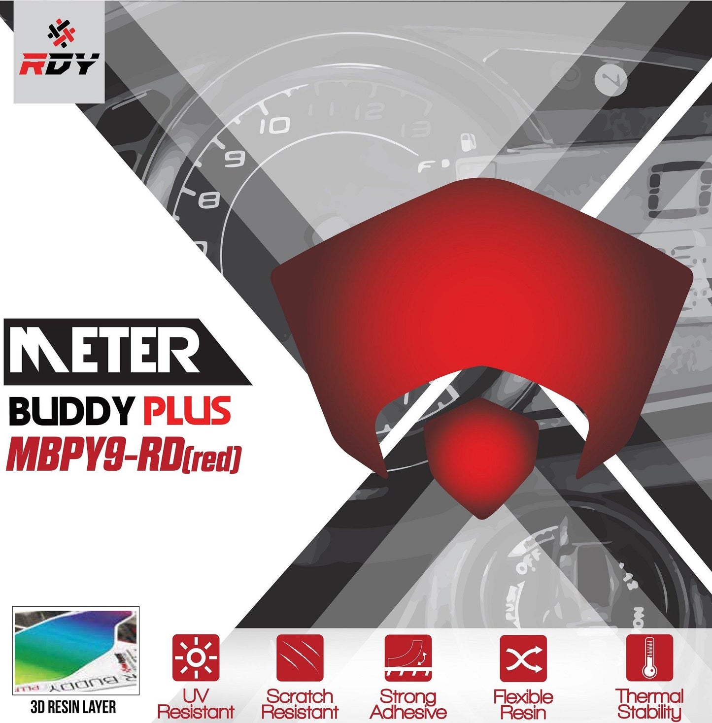 RDY Meter Buddy Plus fits for Yamaha Mio / Ego Avantiz 125 ('17-) - Durian Bikers