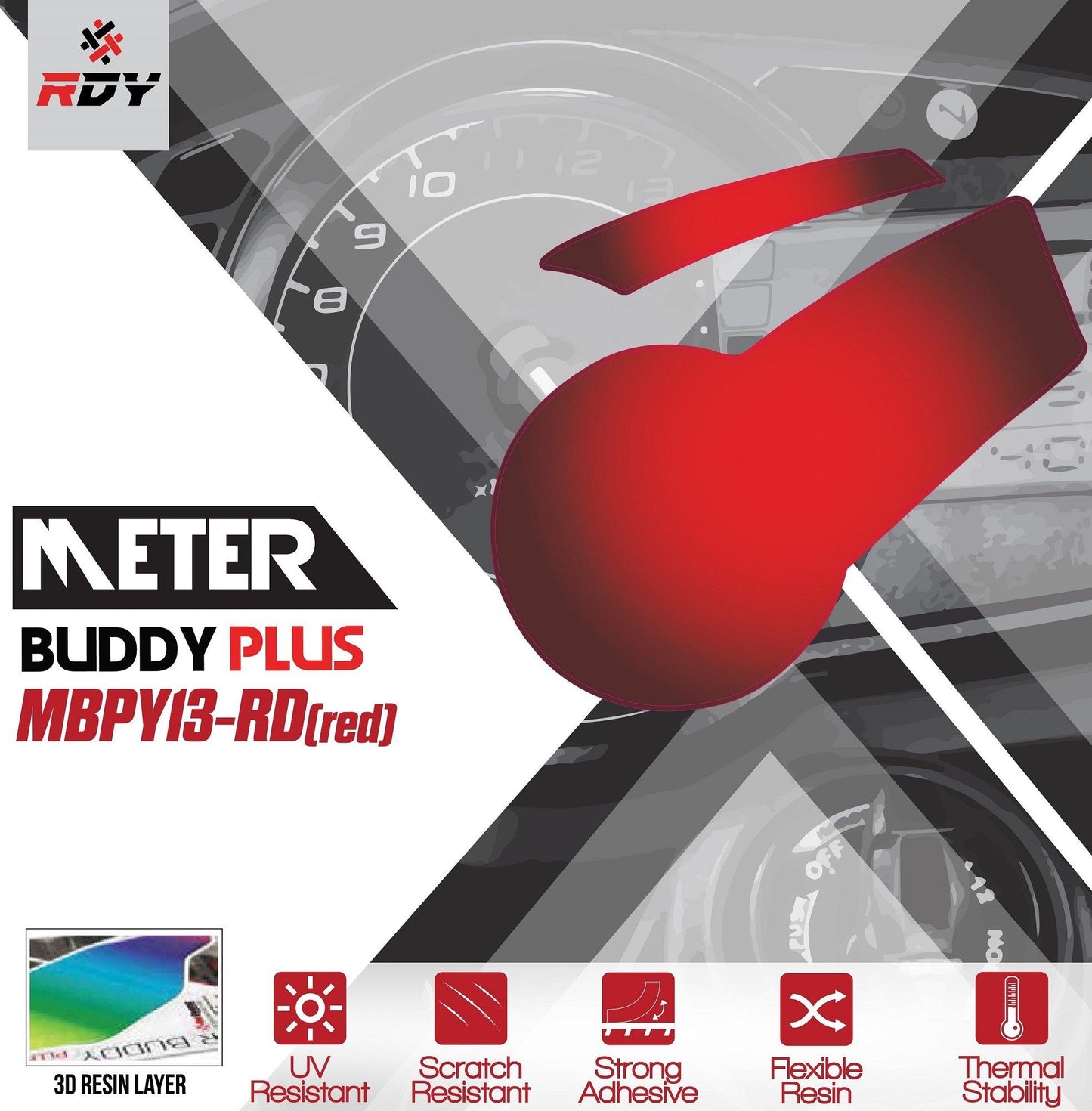 RDY Meter Buddy Plus fits for Yamaha Y15 / Sniper / Exciter / MX King 150 V1 ('15-'18) - Durian Bikers