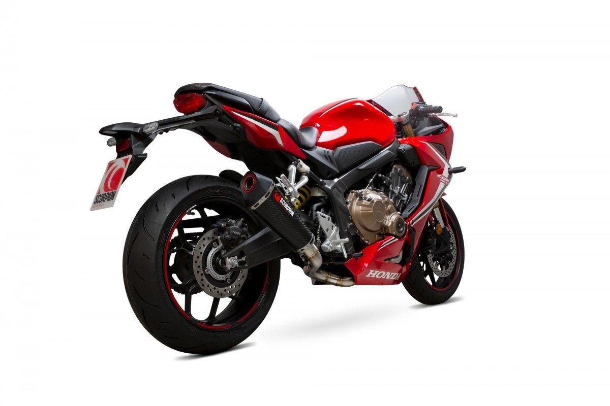 Scorpion Exhaust fits for Honda CBR650R ('19-'20) (Serket Taper Full System) - Durian Bikers