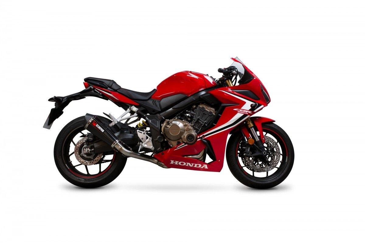 Scorpion Exhaust fits for Honda CBR650R ('19-'20) (Serket Taper Full System) - Durian Bikers