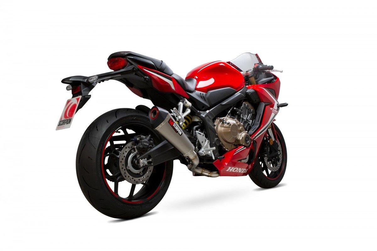 Scorpion Exhaust fits for Honda CBR650R ('19-'20) (Serket Taper Full System) - Durian Bikers
