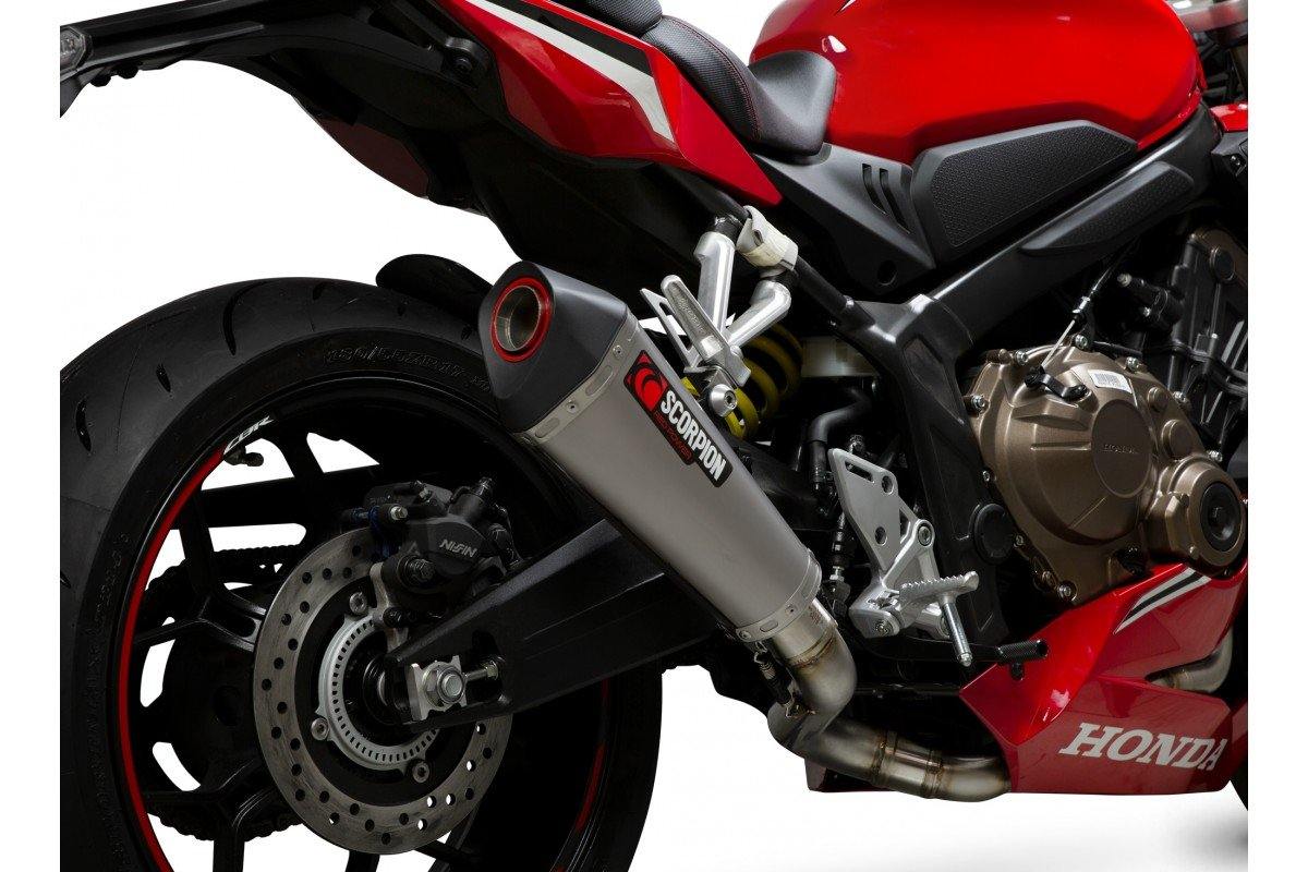 Scorpion Exhaust fits for Honda CBR650R ('19-'20) (Serket Taper Full System) - Durian Bikers
