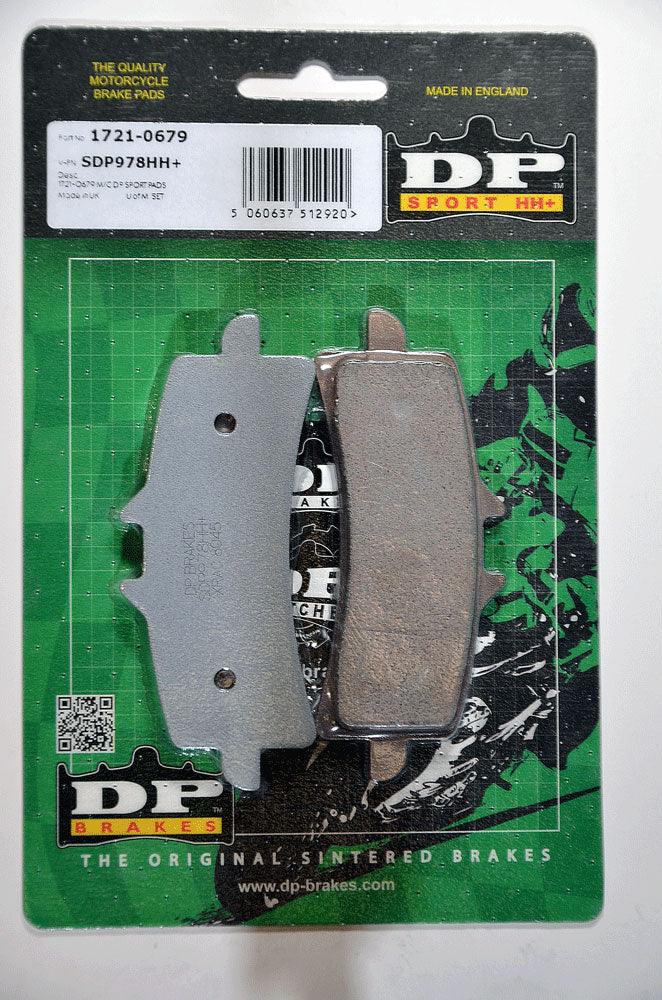 DP Brake Pads for Honda CBR 1000, Kawasaki ZX-10R, Suzuki, Aprilia, BMW, Benelli - Durian Bikers