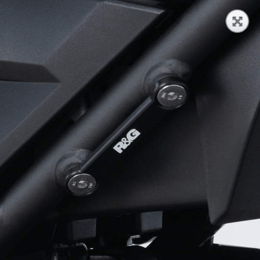 R&G Rear Foot Rest Blanking Plates fits for Kawasaki Ninja 250/400 ('18-), Z400 & Z250 ('19-) - Durian Bikers