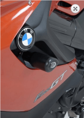 R&G Crash Protectors Aero Style fits for BMW F800GT ('13-'18) (Black) - Durian Bikers