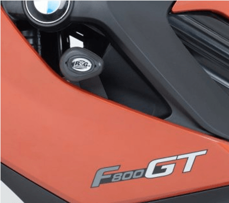 R&G Crash Protectors Aero Style fits for BMW F800GT ('13-'18) (Black) - Durian Bikers
