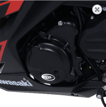 R&G Engine Case Cover Kit (2pcs) fits for Kawasaki Ninja 250/400 ('18-) & Z400/Z250 ('19-) - Durian Bikers