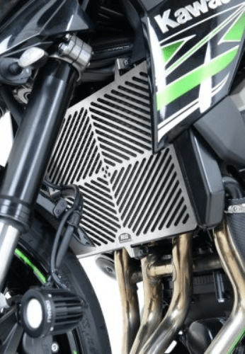 R&G Stainless Steel Radiator Guard fits for Kawasaki Z750 / Z750R / Z800 / Z1000 / Z1000SX, Versys 1000 & Ninja 1000SX - Durian Bikers