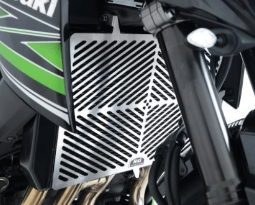 R&G Stainless Steel Radiator Guard fits for Kawasaki Z750 / Z750R / Z800 / Z1000 / Z1000SX, Versys 1000 & Ninja 1000SX - Durian Bikers