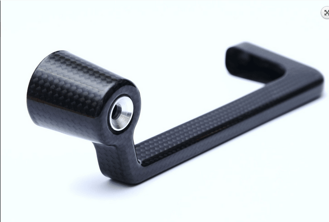 R&G Carbon Fibre Lever Guard Universal Fit (Universal) - Durian Bikers