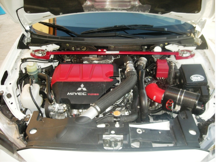 BMC Oval Trumpet Airbox fits for Mitsubishi Lancer Evolution Evo X Cars - Durian Bikers