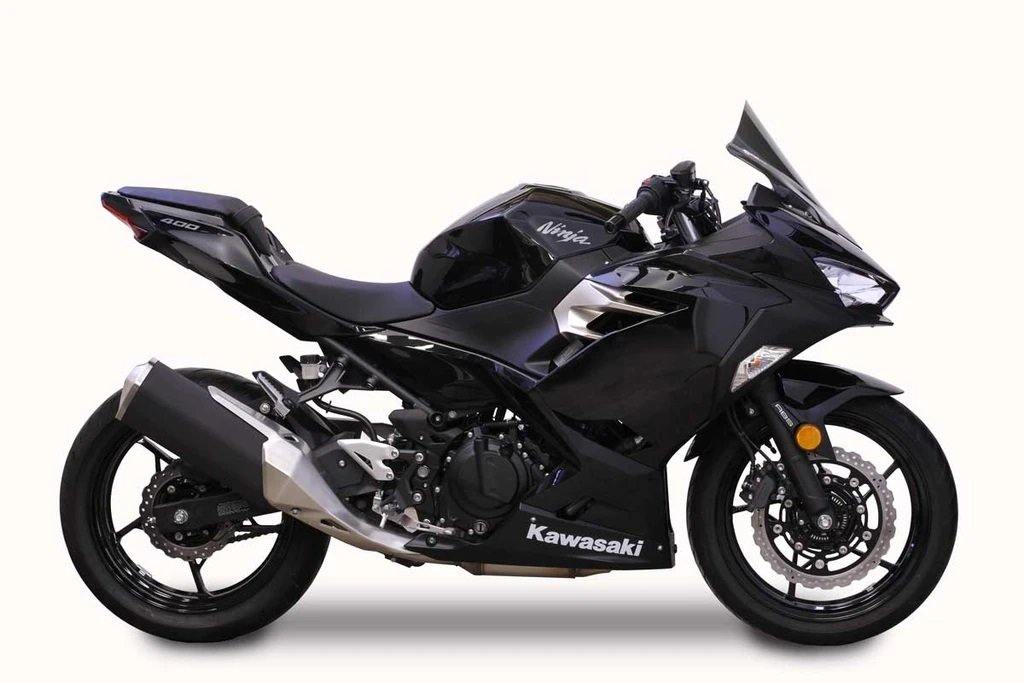 Zero Gravity Double Bubble Windscreen fits for Kawasaki Ninja 250R & Ninja 400 (Light Smoke) - Durian Bikers