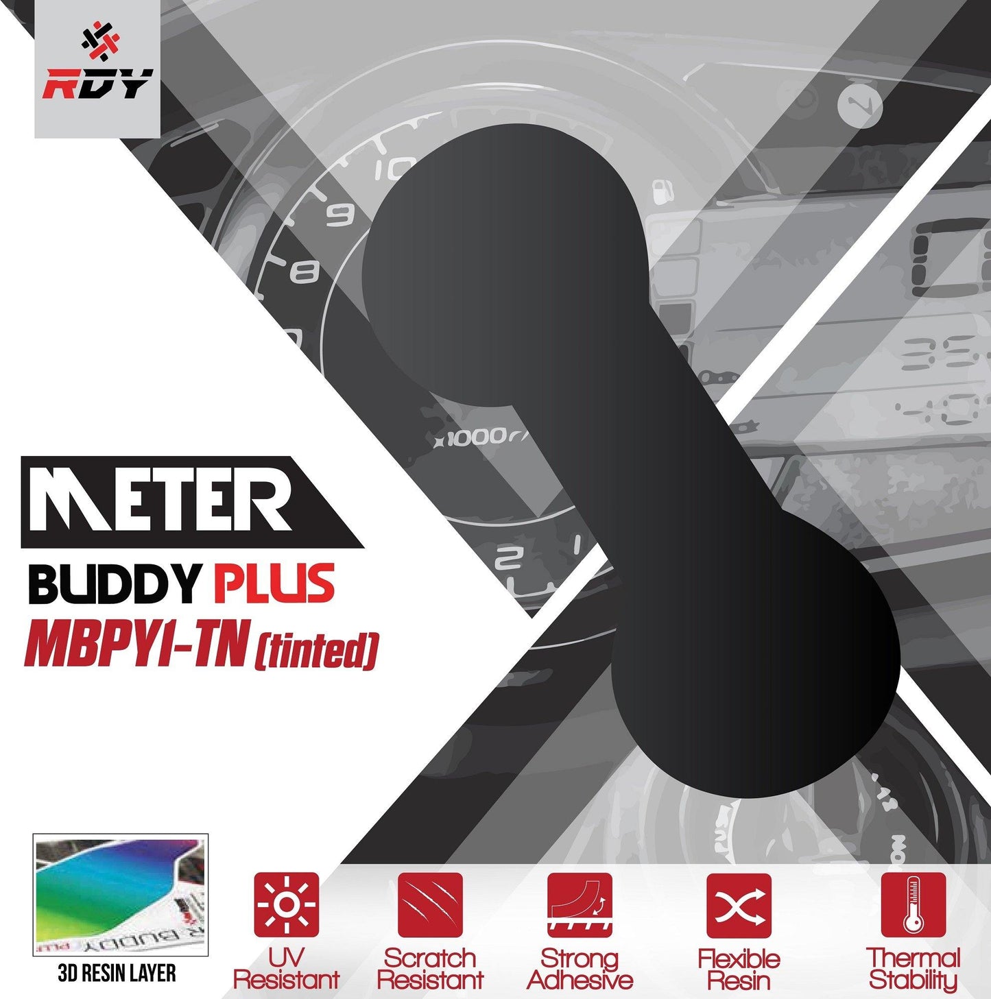 RDY Meter Buddy Plus fits for Yamaha X Max 125 / 250 / 300 / 400 ('17-) - Durian Bikers