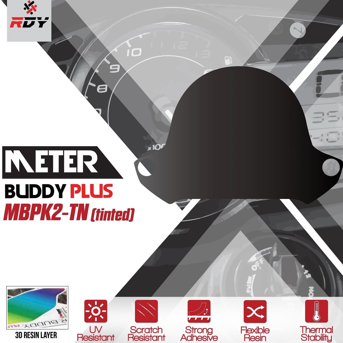 RDY Meter Buddy Plus fits for Kawasaki Z900 ('17-) / Z650 ('17-) / Z250 ABS ('18-) - Durian Bikers