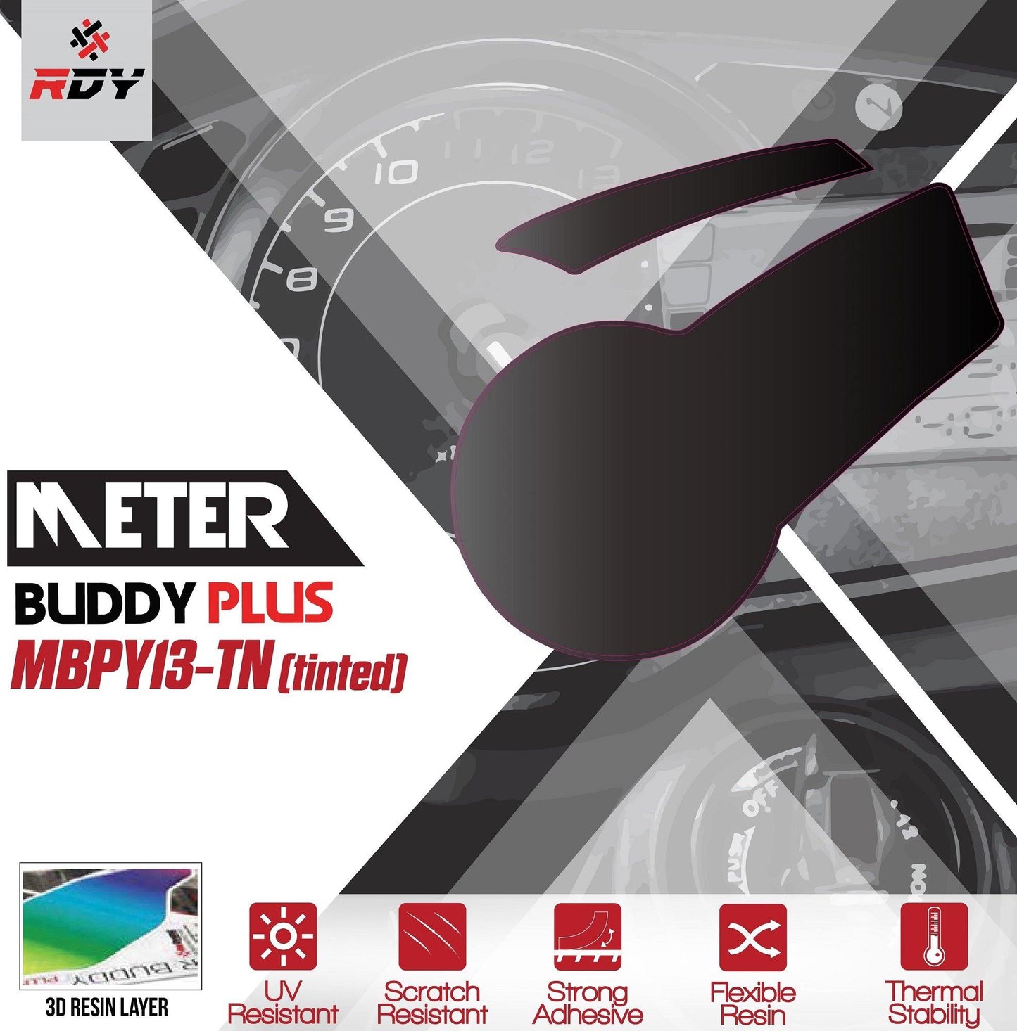 RDY Meter Buddy Plus fits for Yamaha Y15 / Sniper / Exciter / MX King 150 V1 ('15-'18) - Durian Bikers