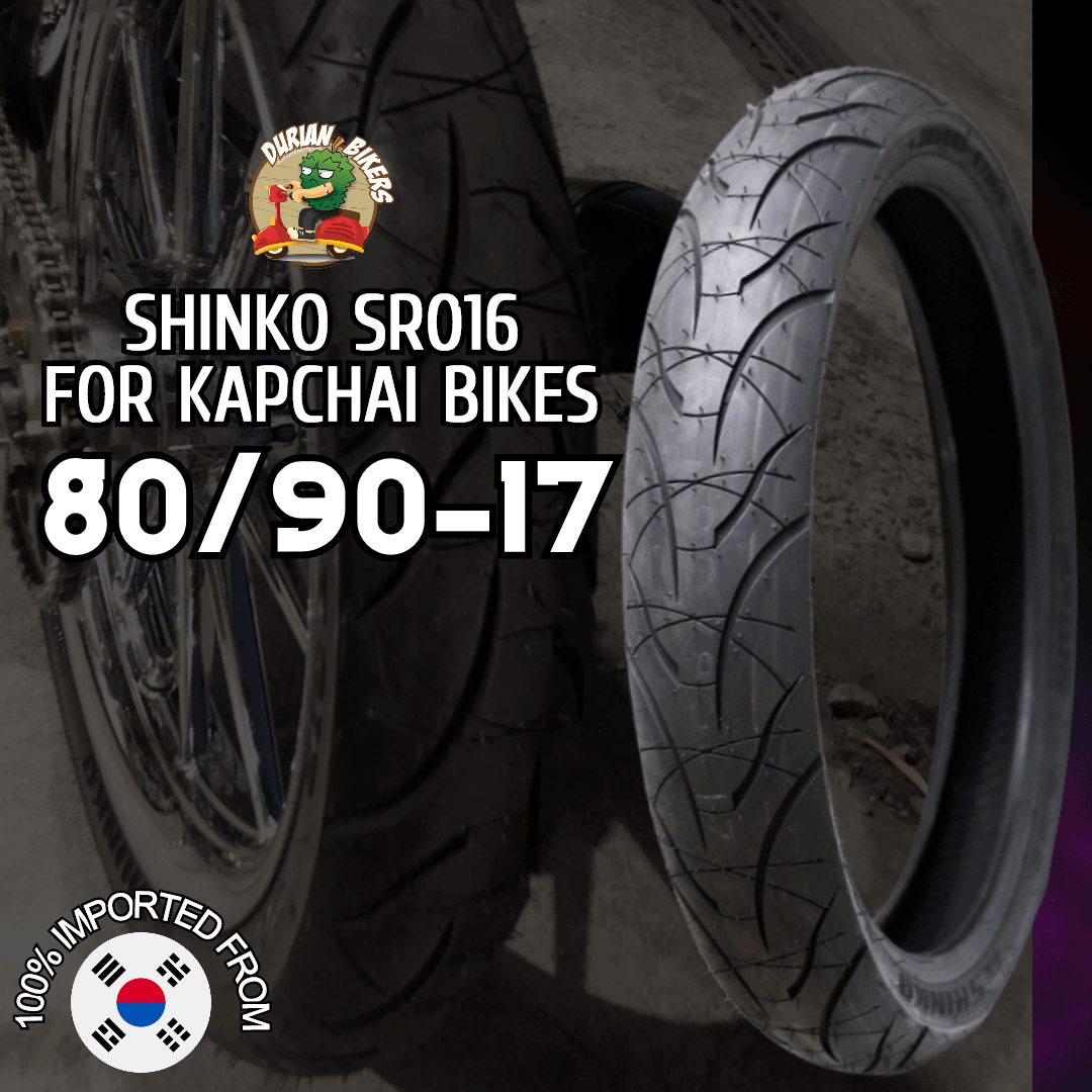 Shinko Tires SR016 Series (80/90-17) - Durian Bikers