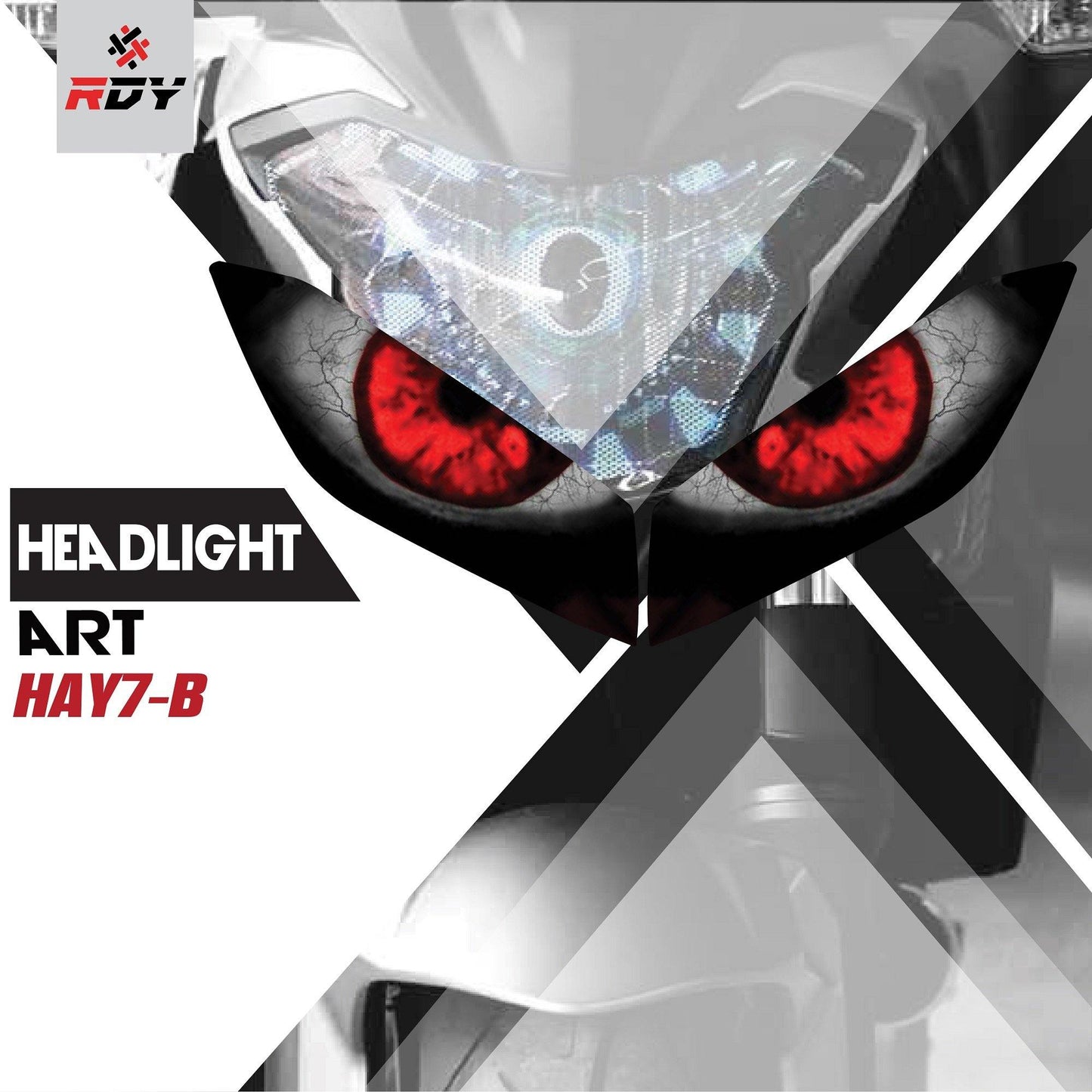 RDY Headlight Art fits for Yamaha MT09 New - Durian Bikers
