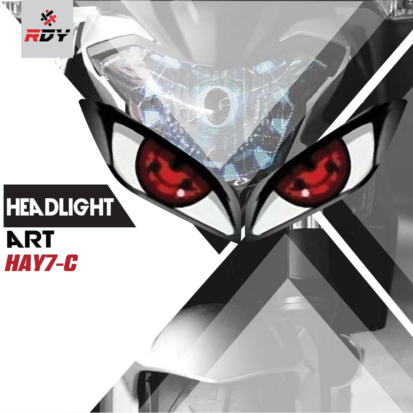 RDY Headlight Art fits for Yamaha MT09 New - Durian Bikers