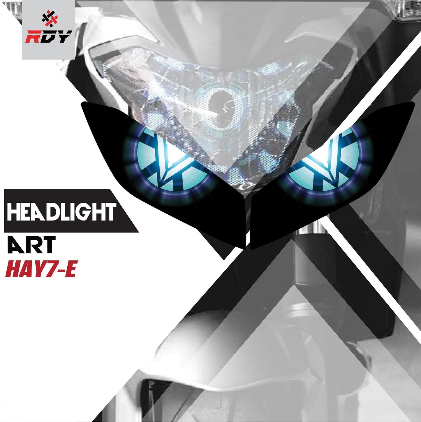 RDY Headlight Art fits for Yamaha MT09 New - Durian Bikers