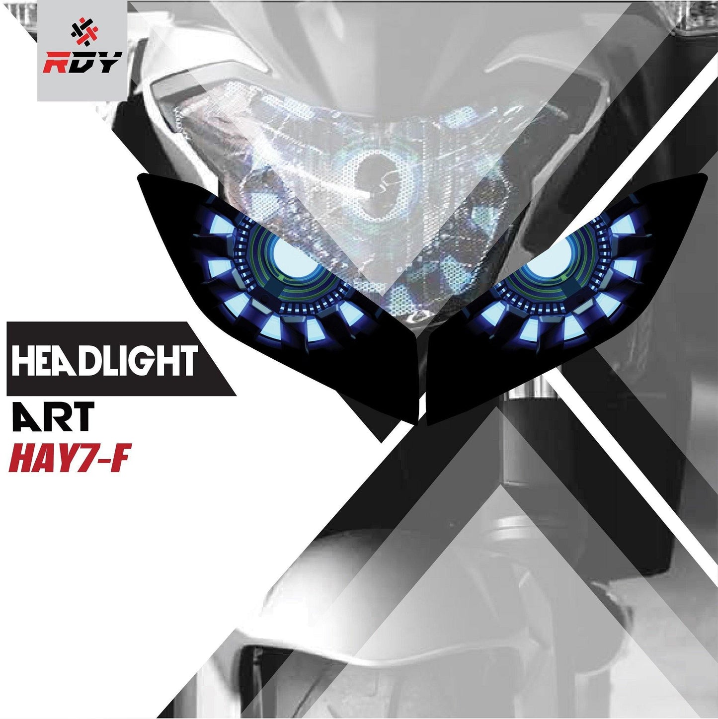 RDY Headlight Art fits for Yamaha MT09 New - Durian Bikers