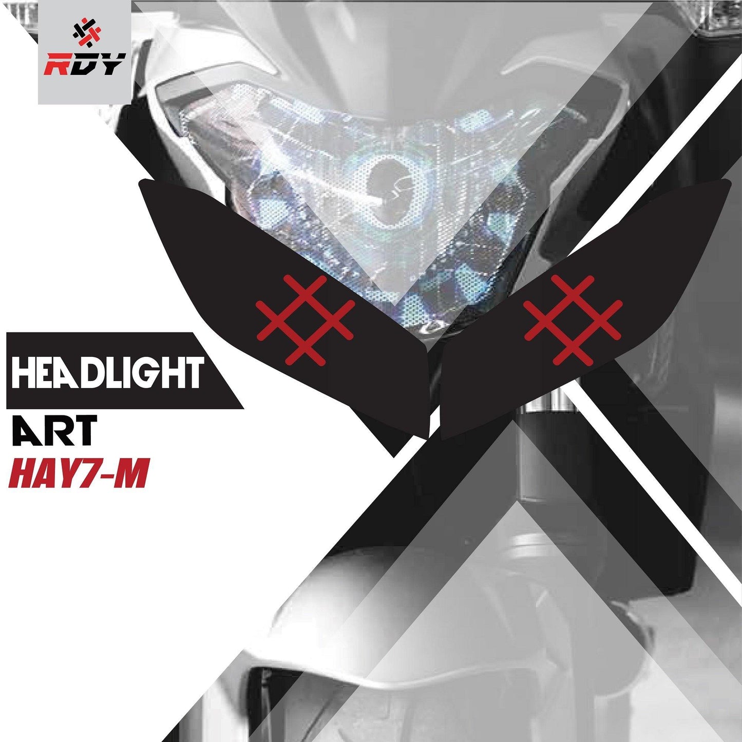 RDY Headlight Art fits for Yamaha MT09 New - Durian Bikers