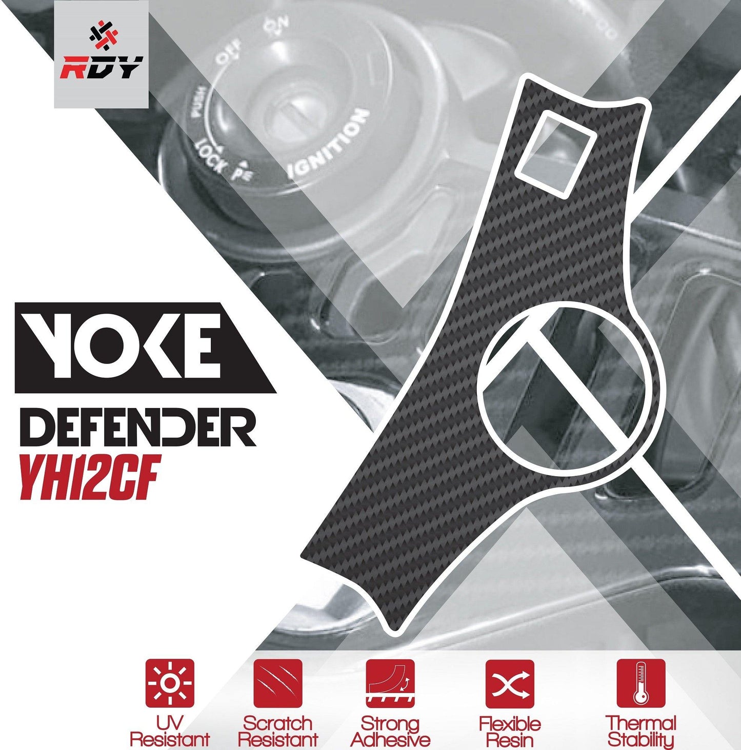RDY Yoke Defender fits for Honda CBR1100 ('02-'06) - Durian Bikers