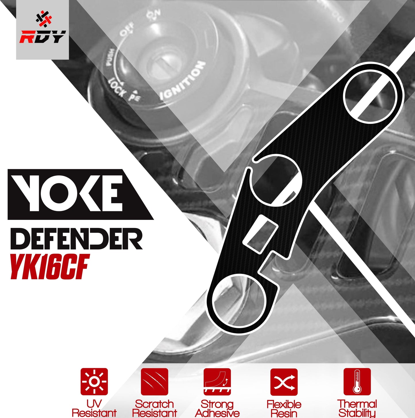 RDY Yoke Defender fits for Kawasaki ZX9-R ('00-'03) - Durian Bikers