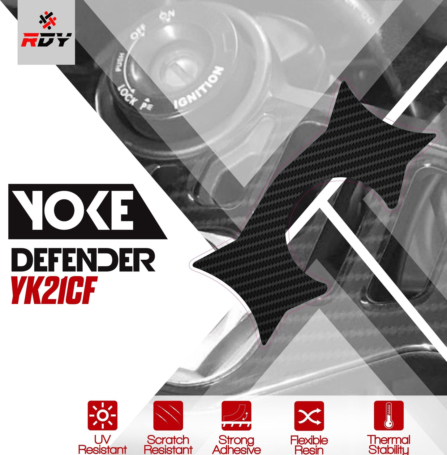 RDY Yoke Defender fits for Kawasaki ZZR 1400 ('06-'11) - Durian Bikers