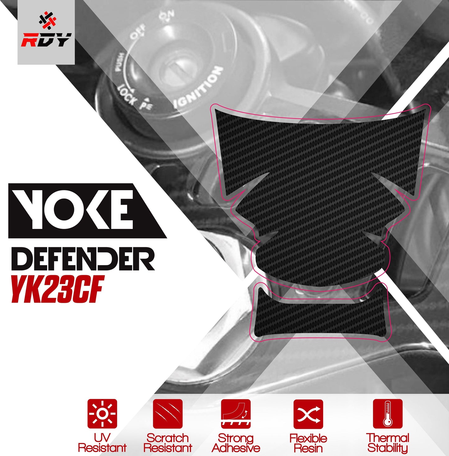 RDY Yoke Defender fits for Kawasaki Z900 ('16-'18) - Durian Bikers