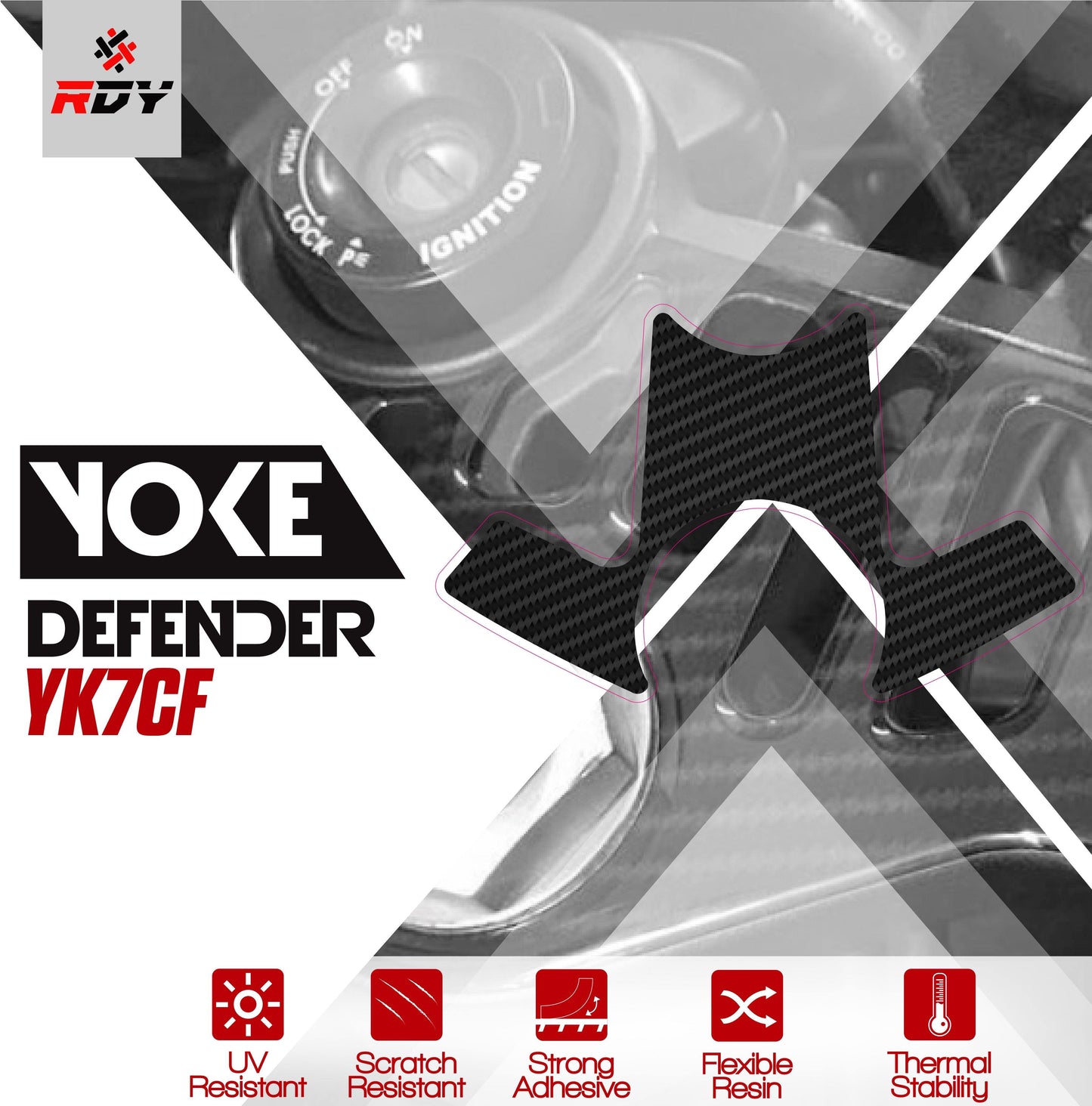 RDY Yoke Defender fits for Kawasaki Ninja 250 ('12-'16) - Durian Bikers