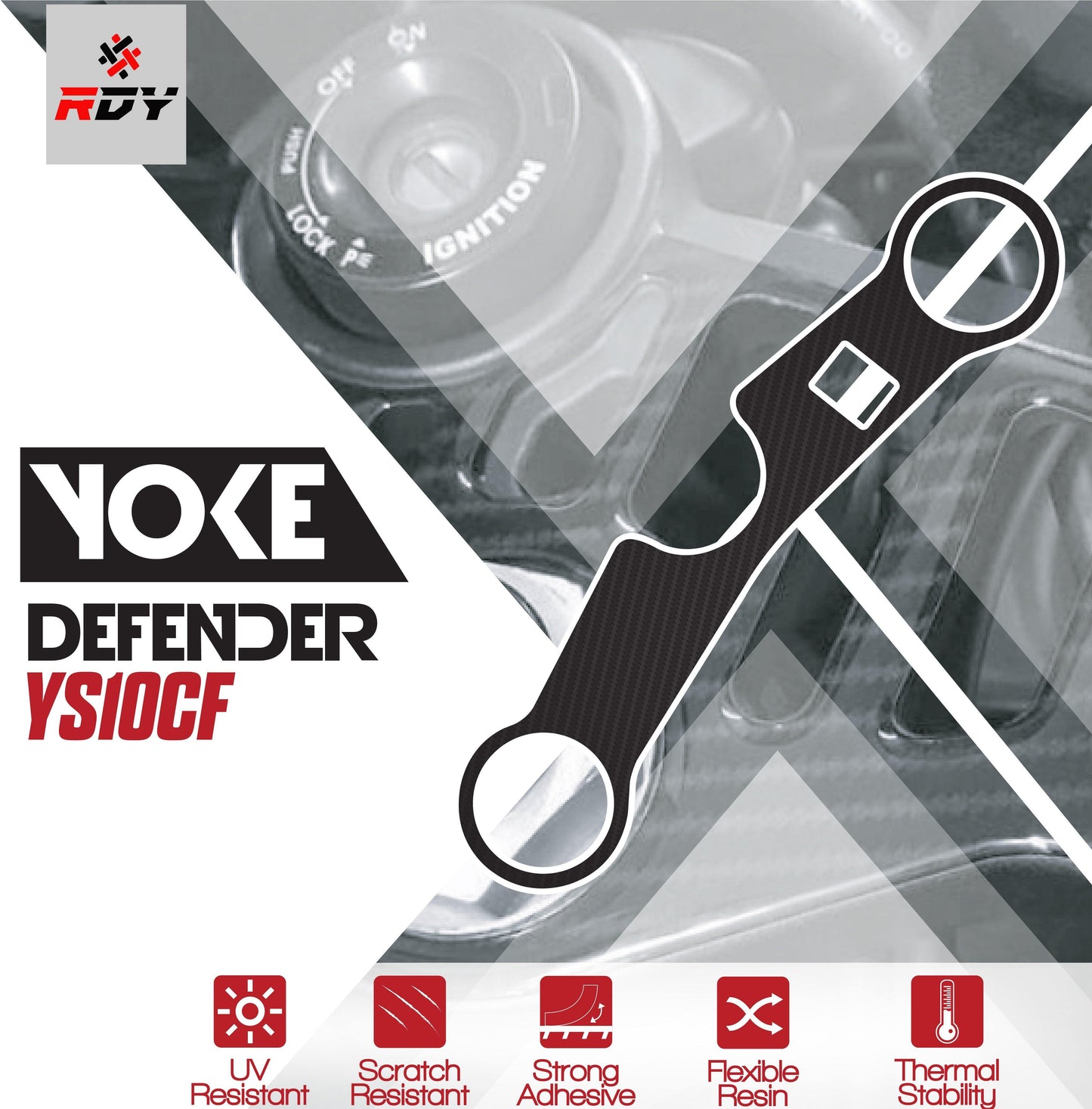 RDY Yoke Defender fits for Suzuki SV650 S ('03-'08) - Durian Bikers