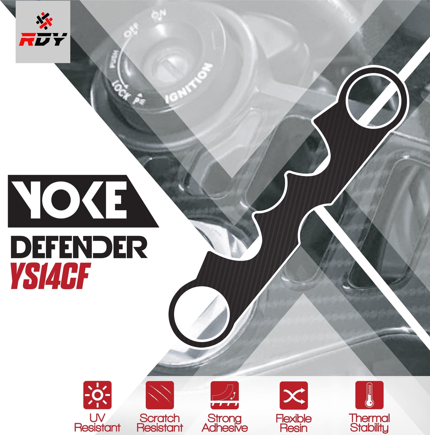 RDY Yoke Defender fits for Suzuki Hayabusa ('08-'16) - Durian Bikers