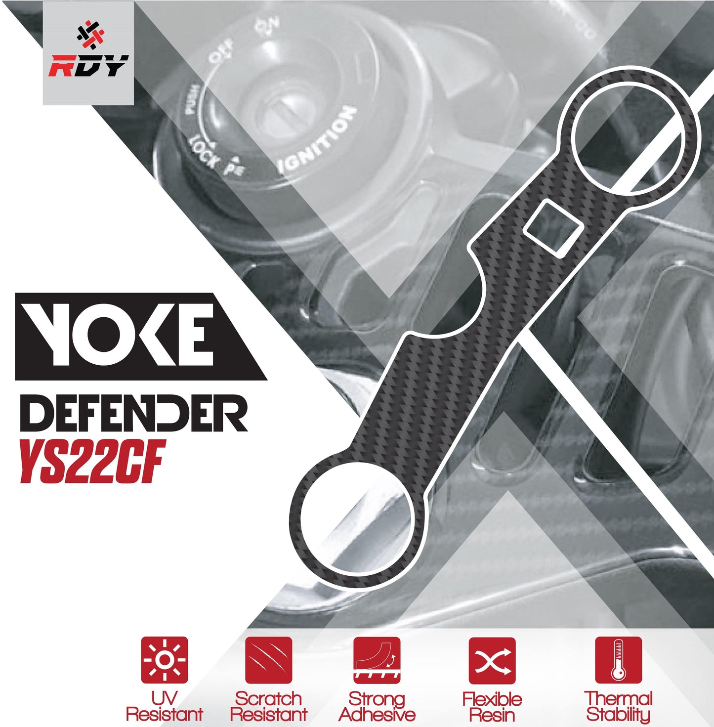 RDY Yoke Defender fits for Suzuki GSX-R 1000 ('01-'02) - Durian Bikers