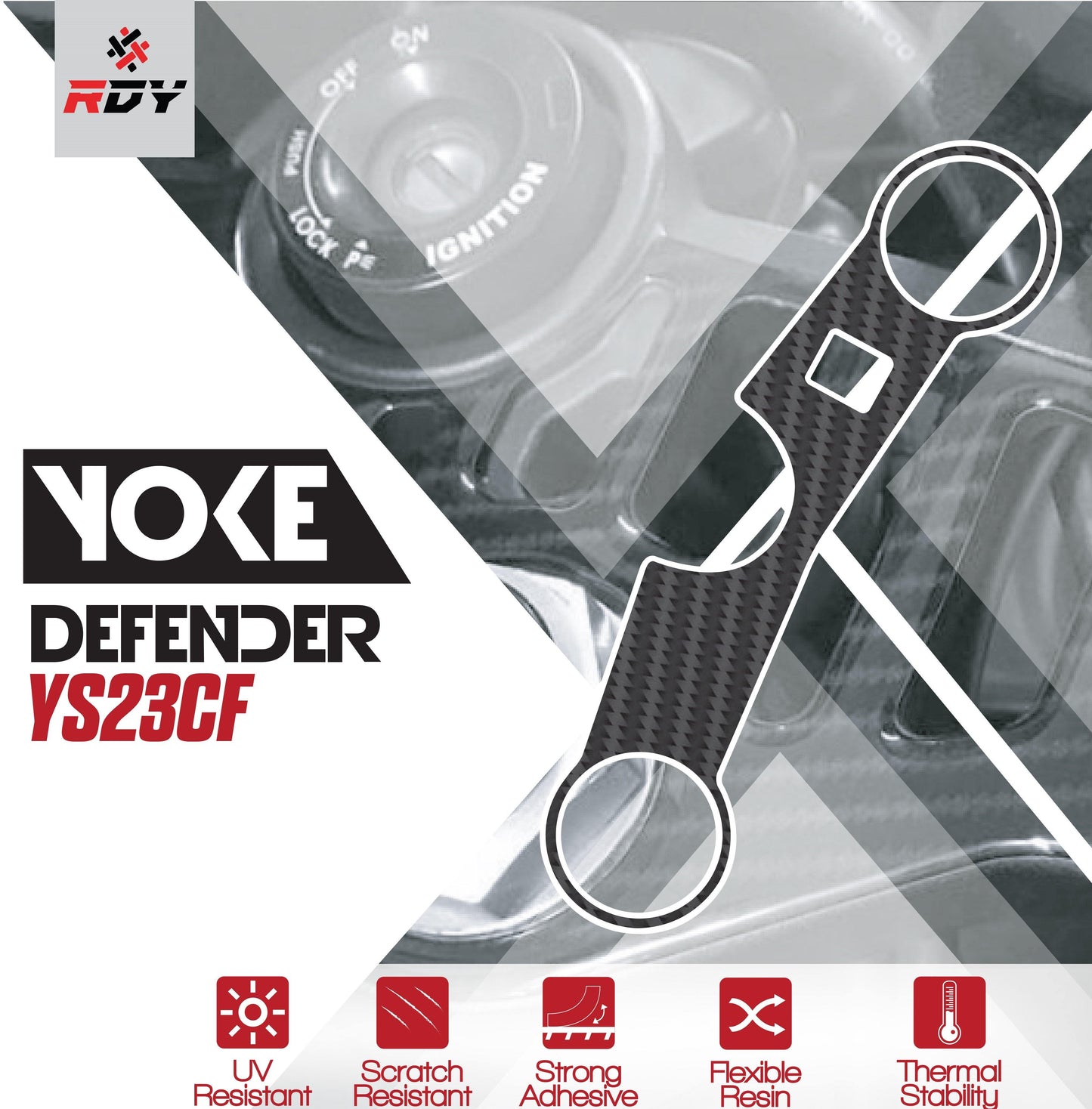 RDY Yoke Defender fits for Suzuki GSX1000 ('03-'04) - Durian Bikers