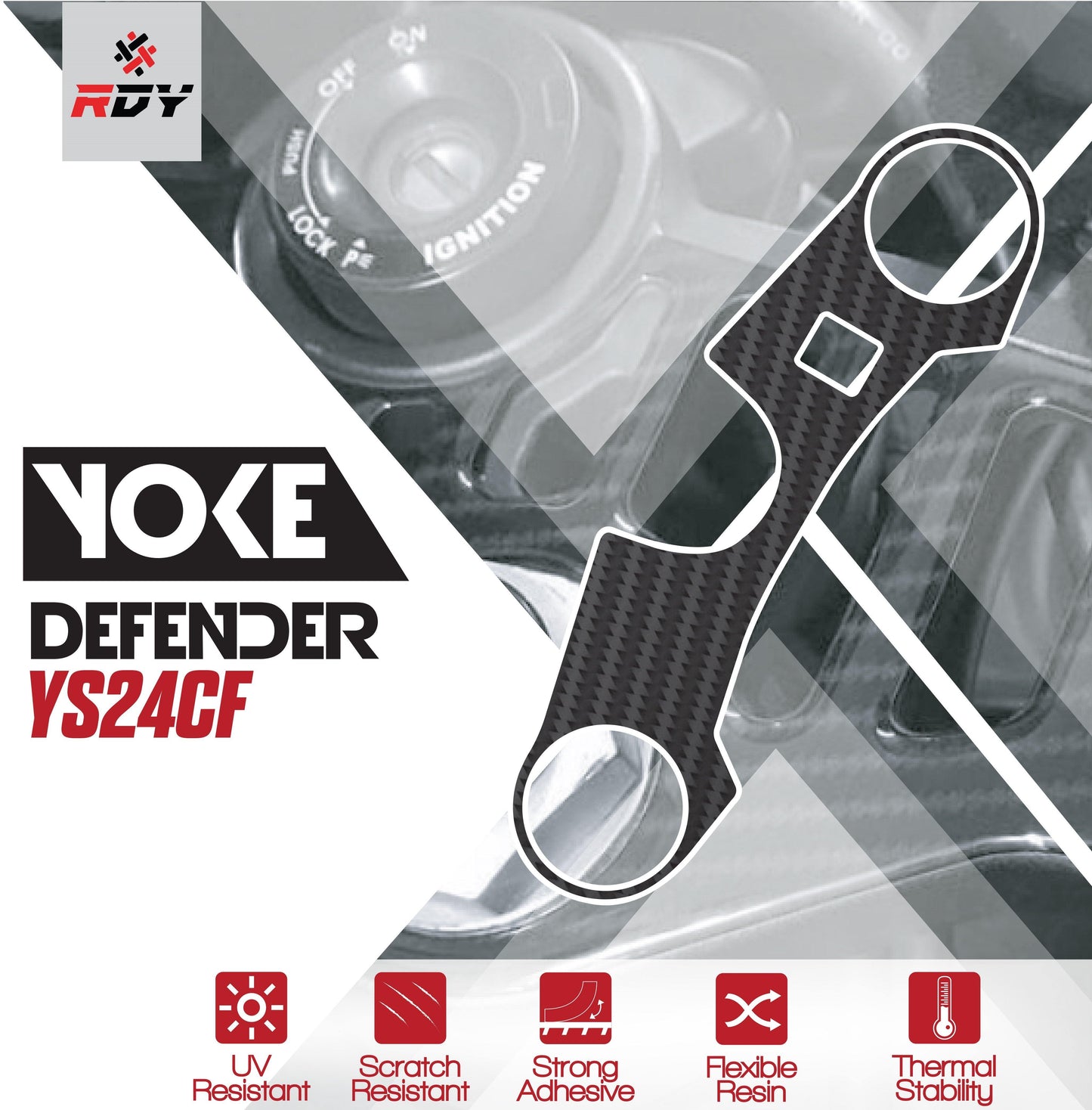 RDY Yoke Defender fits for Suzuki GSX-R 1000 ('05-'06) - Durian Bikers