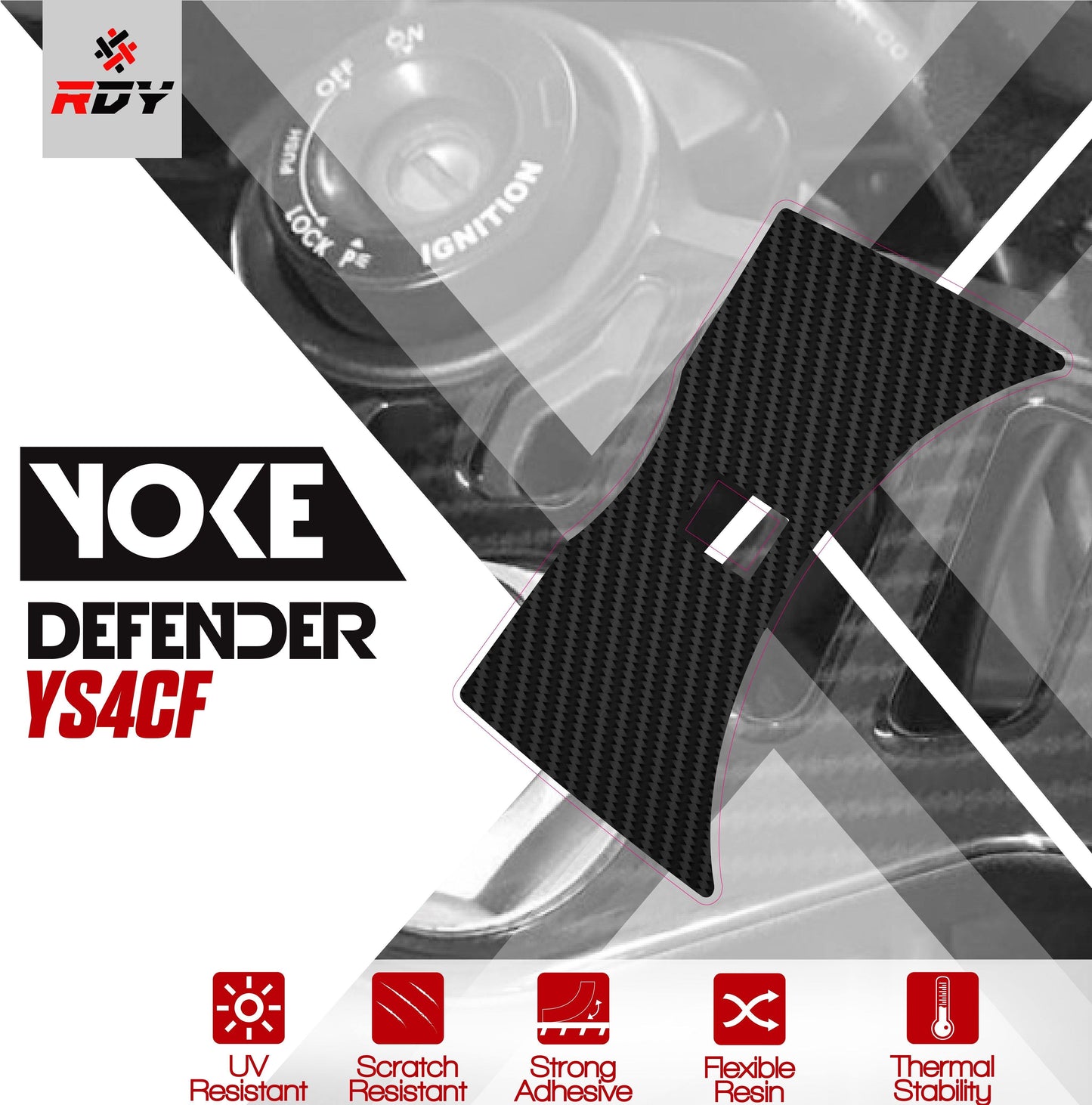 RDY Yoke Defender fits for Suzuki GSR 700 Keyzone ('11-'16) - Durian Bikers
