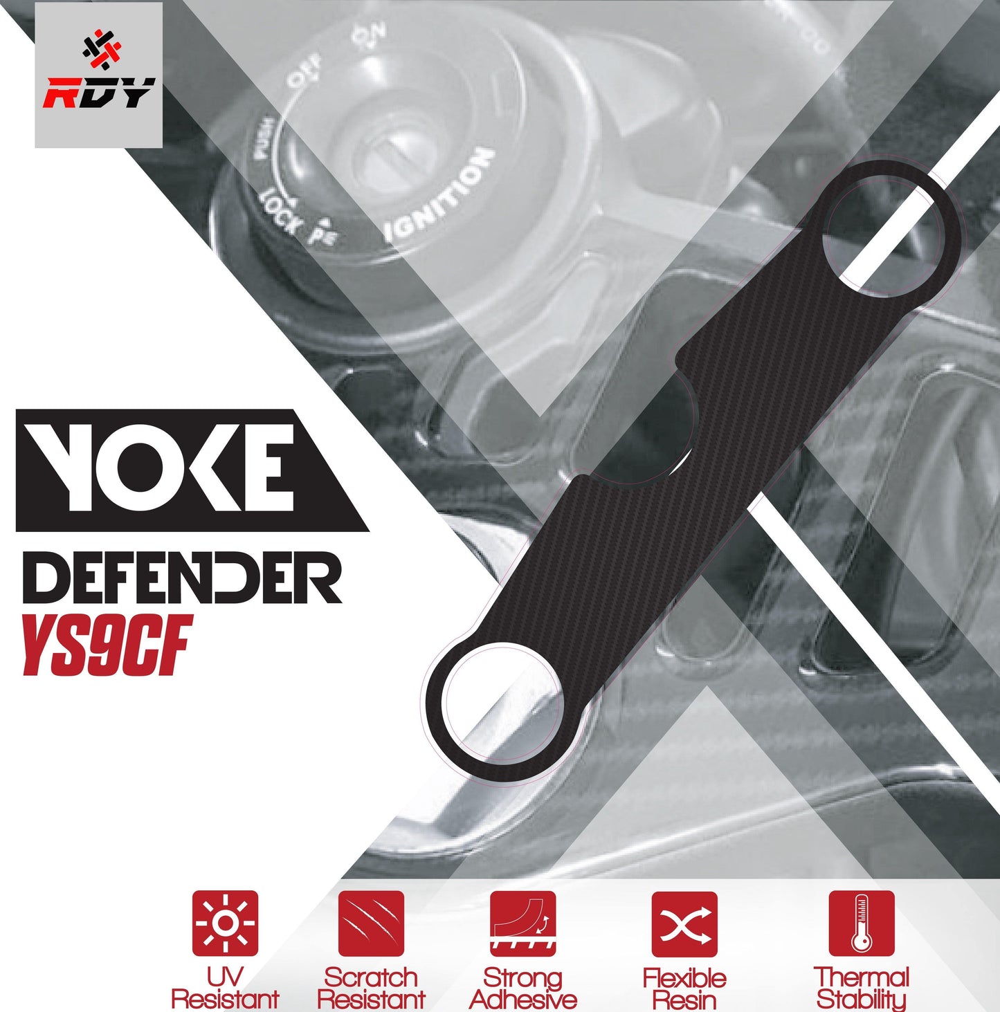 RDY Yoke Defender fits for Suzuki SV650 S (-'02) - Durian Bikers
