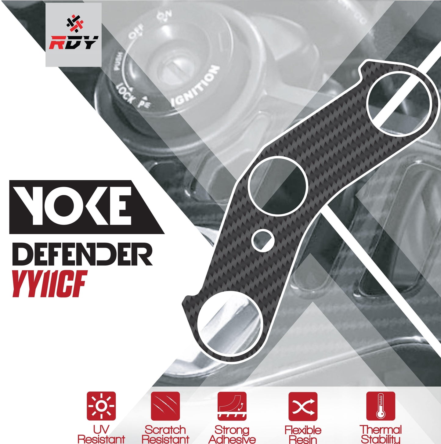RDY Yoke Defender fits for Yamaha R1 (-'01) - Durian Bikers
