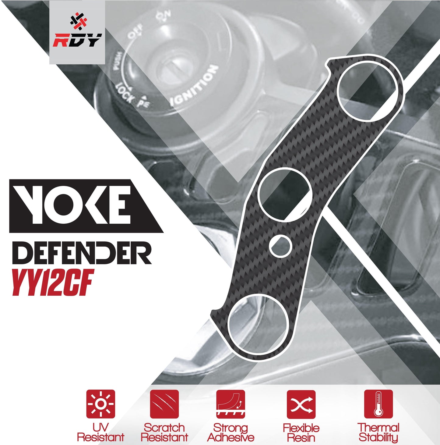 RDY Yoke Defender fits for Yamaha R1 ('02-'03) - Durian Bikers